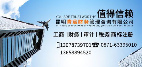 昆明代理做賬服務解析 以青宸公司為例看如何合理選擇